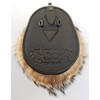 Scottish Kilt Original Fox Fur Full Dress Sporran Antique Enamel