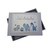 White Cotton Cards Daddy's Boasting Book Photo Album (Tiny, Blue)