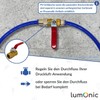 Lumonic Round Ball Valve with Lever Handle I 1/2 Inch