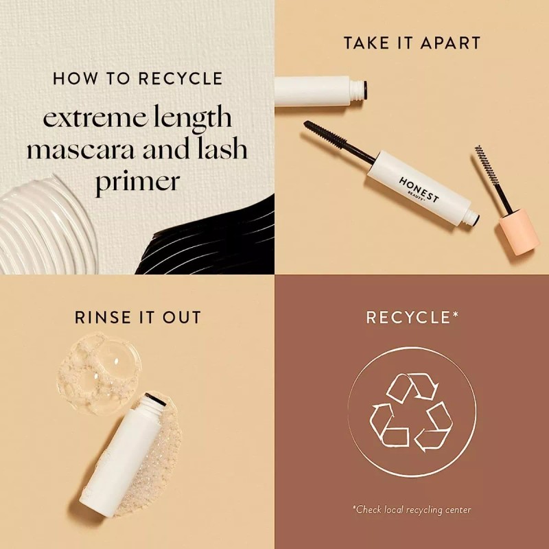 Honest Beauty Rimel Longitud Extrema+primer 2-in-1 Paquete 3