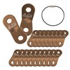 DaLaCa Aluminum Universal Hardware Rope Tensioner Tent Tarp Rope for