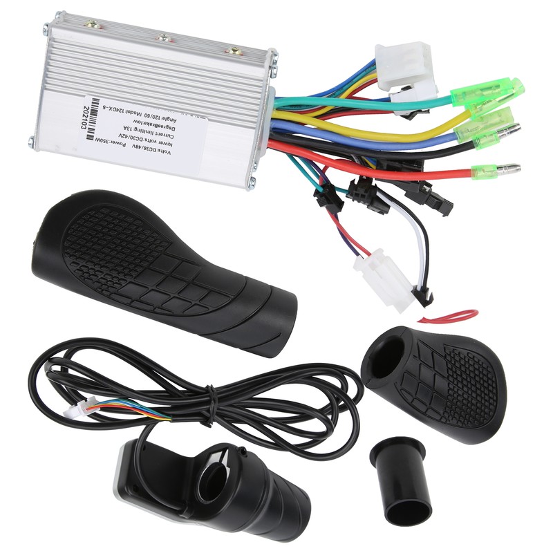 36V/48V 350W Brushless Controller with LCD and 124DX Half Twist
