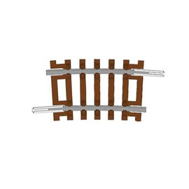 Hornby TT8014 TT Gauge Quarter Curve - 1st Radius 7.5° - Extra Track Pieces for Model Railway Sets, Toy Train Track Pieces, Includes: 1x 267mm 1st Radius Quarter Curve- Hobbies for Men - Scale 1:120