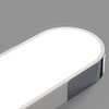 Qcyuui Dimmable LED Ceiling Light Modern Acrylic Linear LED Ceiling
