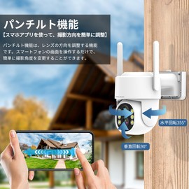 [Two-way Calling/Double Lens] Security Camera, Security Camera System, Network Camera, Wi-Fi Camera, Wireless Indoor Security Camera, Extra Camera