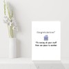 Funny New Home Card - Congratulations you moved all your