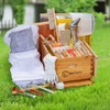 BeeCastle 8-Frame Bee Hives and Supplies Starter Kit,Beehive Kit Dipped