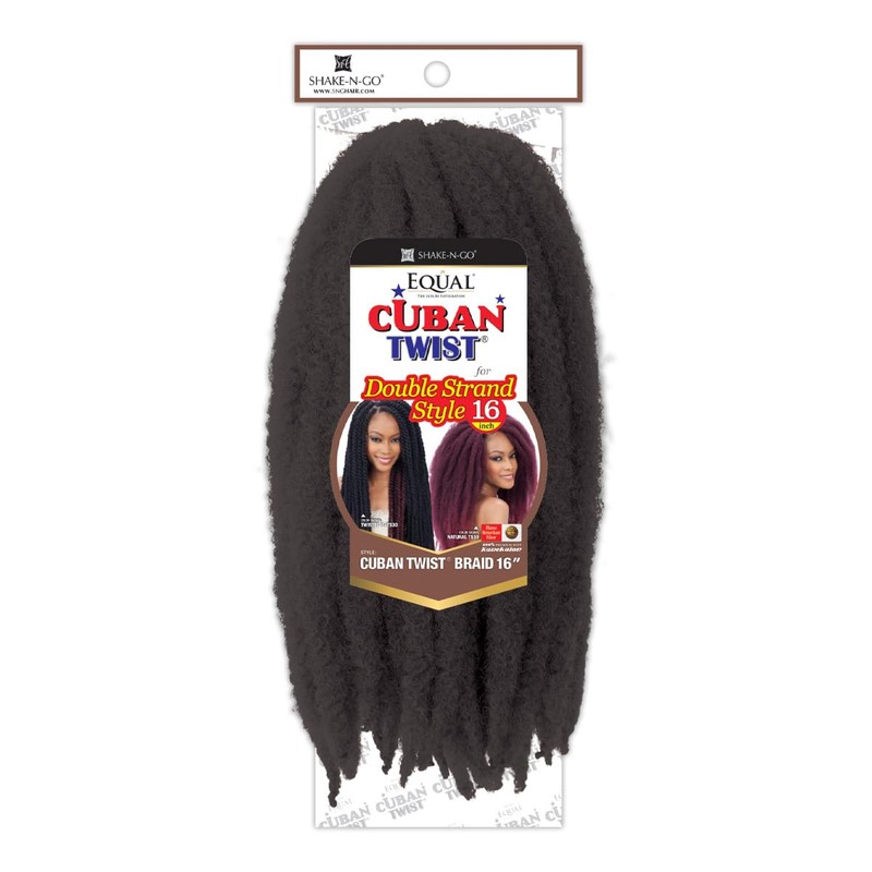 Freetress Equal Synthetic Hair Braids Havana Twist Style CUBAN TWIST