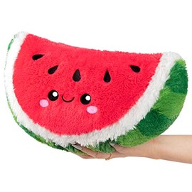 Squishable - Mini Watermelon - Comfort Food Collection - 12 in - Soft Toy Collectible Stuffed Animal