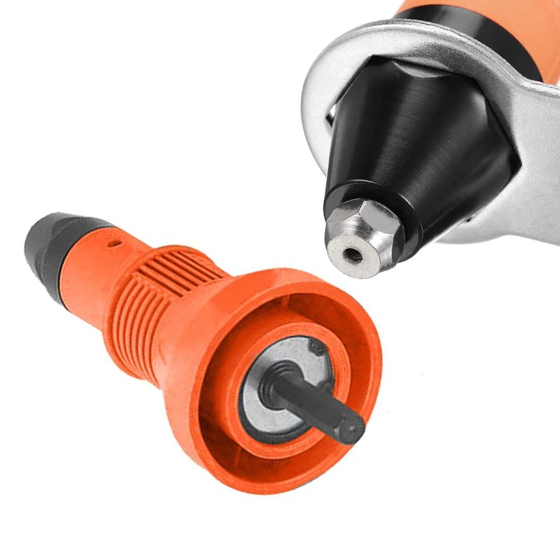 Electric Rivet Gun Adapter,Cordless Drill Riveting Nut Hand Tool Riveter