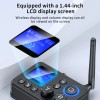 RX/TX Bluetooth 5.4 Transmitter Receiver 3.5mm AUX TV Home Stereo