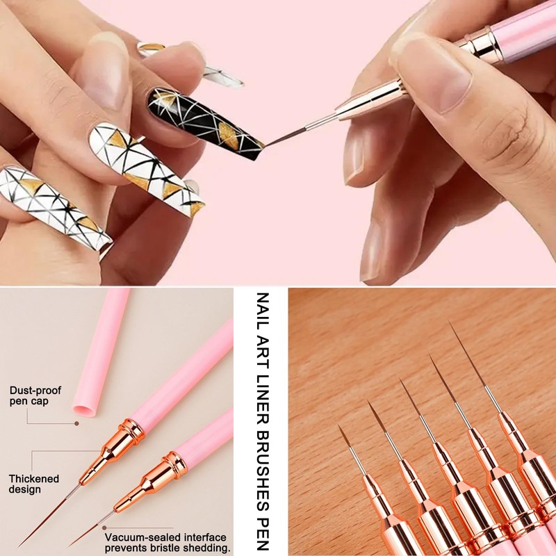 Nail Art Kit, Nail Art Tools with 15 Nail Art