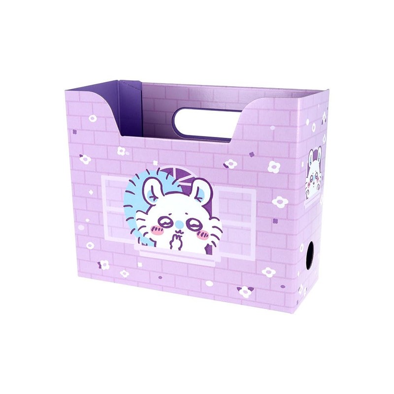 Sun-Star Stationery Chiikawa Goods File Box Mini Momo the Squirrel