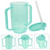 DOITOOL Adult Sippy Cups for Elderly, Spill Proof Cups with