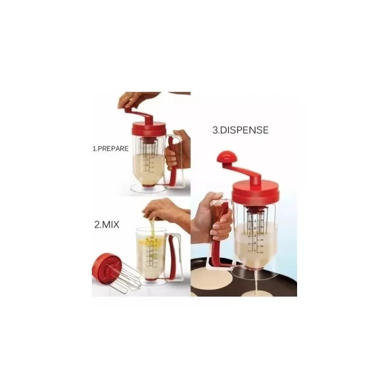 Molin Maquina Dispensadora Mezcladora Para Hotcakes Cupcakes
