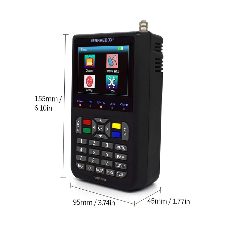 V9 Finder Digital Satellite Finder LCD Satellite Finder Digital Satellite