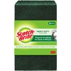 Scotch-Brite Heavy Duty Scour Pads, Ideal For Garden Tools and Grills, 8 Count (Pack of 1), Green