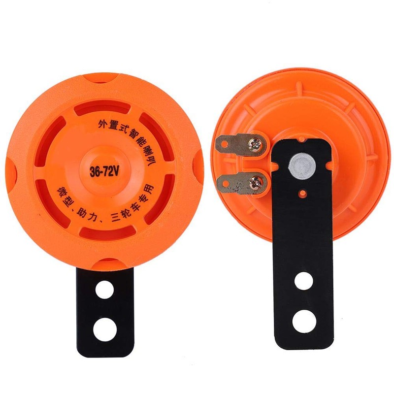 Electronic Horn, 36V/48V/60V/72V Electric Bike Ring Waterproof Smart Cycling Bell