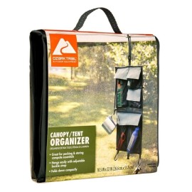 Ozark Trail Easy-Up Canopy / Tent Hanging 5 Pocket Organizer, Camping Outdoors