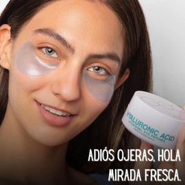 GOC Hyaluronic Acid Eye Patches Contorno de ojos Skincare Parches para ojos Adíos Ojeras Minimiza las líneas de expresión Máxima hidratación 60 Parches 170 g Modelo GSKIN12