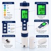 5-in-1 Digital Water Tester for Pools & Aquariums – pH,