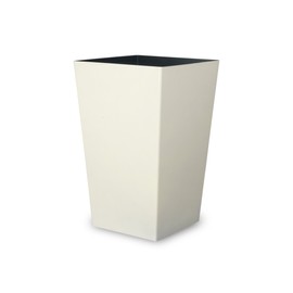 TATSU-CRAFT Maki-e Style Dust Box, No Lid, M Angle, Cherry Blossom, White, 2.7 gal (6.7 L), Trash Can Stylish, Lidless, Kitchen, Trash Can, Pail, No Lid, Japanese Style, Japanese Style, Interior