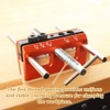 O'SKOOL Self Centering Dowel Jig Kit Drilling Guide Bushings Set