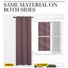 NICETOWN NICETOWN Bedroom Curtain Panels Blackout Draperies, 1 Pair, 34