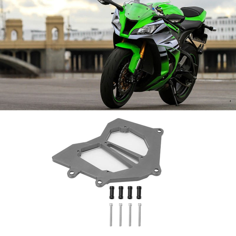 Motorcycle Front Sprocket Cover Chain Guard Protector Aluminum Alloy Replacement