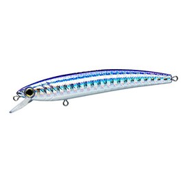 Yo-Zuri F1161-M177 Pins Minnow Floating Diver Lure, Silver/Blue