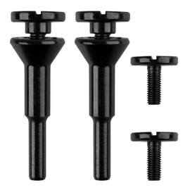 AOKLIT 2 Pack Die Grinder Cut Off Wheel Arbor, Mounting Mandrel 3/8" & 1/4" Arbor for Die Grinder Accessories Drill Bits Tool