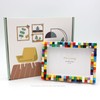 Creative colorful DIY Building Block 6‘’ Single Photo Frame -
