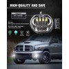 BICYACO New Version LED Fog Light Compatible with Dodge Ram