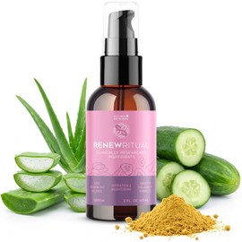 RenewRitual – Lightweight Daily Face Serum with a Clean Formula – Non-GMO – Easy to Use – Made in the USA – 2 fl oz (60 mL), 1 Month Supply