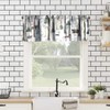 Rustic Forest Valance Curtain, Vintage Lodge Cabin Country Hunting Wild