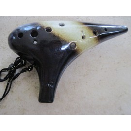 Utopia Ceramic Ocarina Alto C High Temperature Hardness Treated Nice Sounding