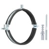 PATIKIL 6.3"-6.5"/159-166mm Split Ring Pipe Hanger, Heavy Duty Adjustable Pipe