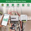 Qezodsx Tuya Smart Life WiFi Energy Meter 80A with CT