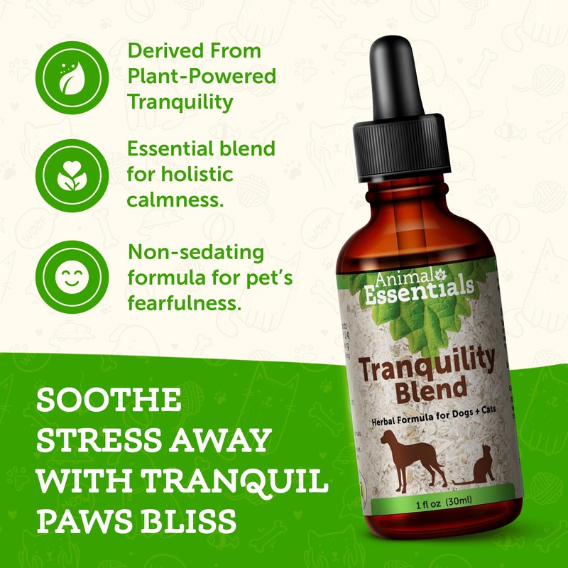 Animal Essentials Tranquility Blend for Dogs & Cats - Calming