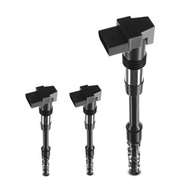 A-Premium Engine Ignition Coil Pack Compatible with Volkswagen EuroVan 2001 2002 2003 V6 2.8L, Set of 3