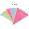 Pastel Bunting, Multicoloured Garland for Children's Room and Party Decoration,