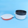 Multifunctional Round Rice Steaming Box Microwave Oven Special Lunch Box