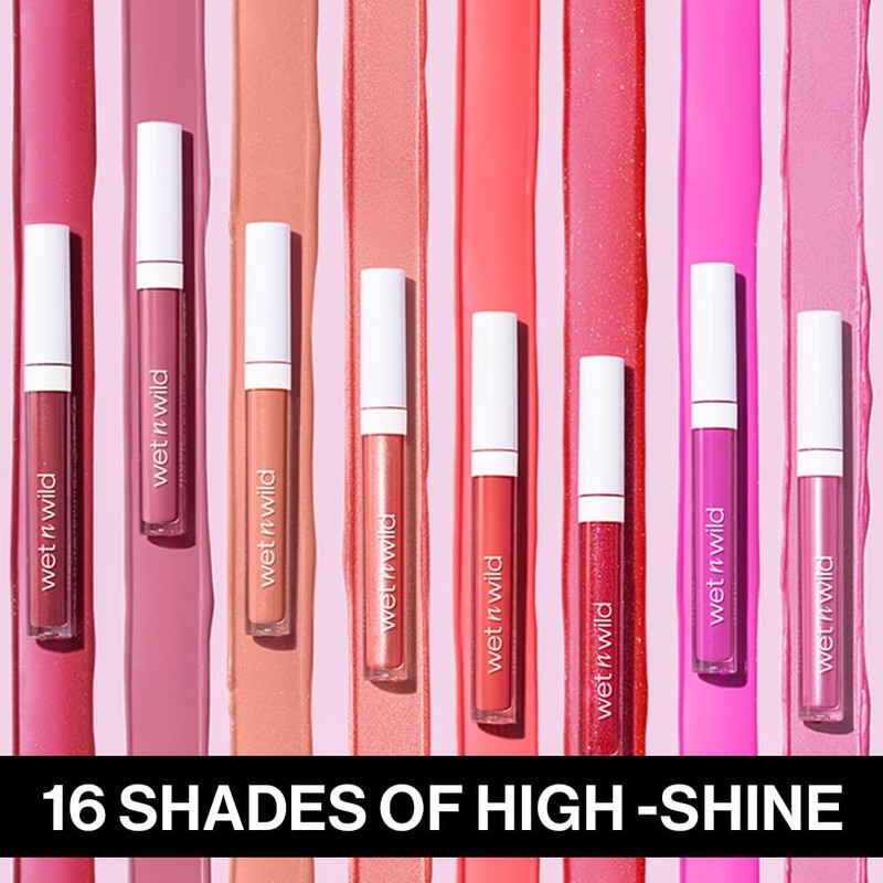 wet n wild Megaslicks Lip Gloss, Wined and Dined, 0.19