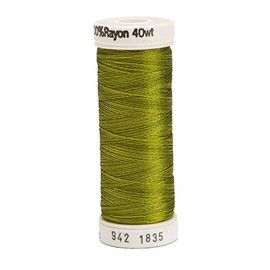 Sulky Of America 268d 40wt 2-Ply Rayon Thread, 250 yd, Peapod Green