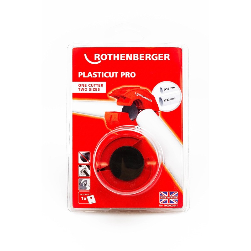 Plasticut Pro Plastic Pipe Cutter 15 mm and 22 mm