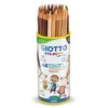 GIOTTO Stilnovo Skin Tones Colouring Pencils, 4 x 12 Assorted