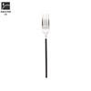 TAMAKI Edgeline Pasta Fork, Black, Width 0.9 x Total Length