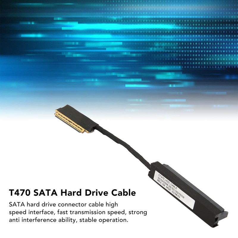 2.5" SATA Hard Drive Cable SSD HDD Connector for Thinkpad