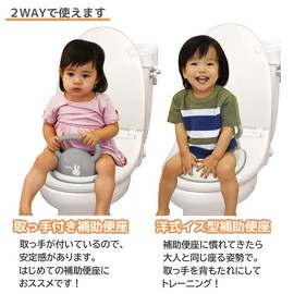 Eiwa Miffy Toilet Seat Gray