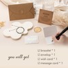 OBSUN Mahjong Bracelet Mahjong Gift for Women Mah Jongg Accessories